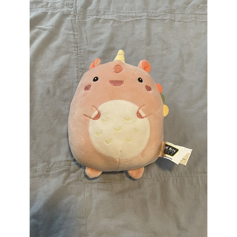 NEW Ideal Toys Direct Pink Unicorn 8"‎ Plush Stuffed Animal Toy